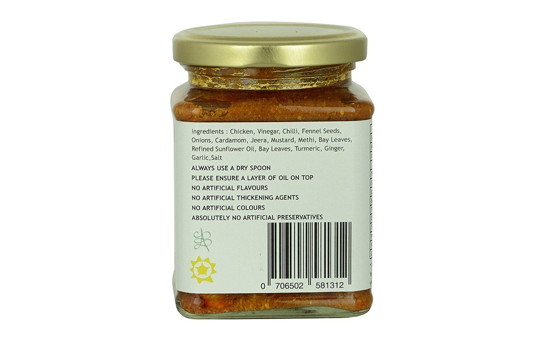 The Pickled Chick Chicken Pickle (D Punjabi Beat)   Glass Jar  250 grams